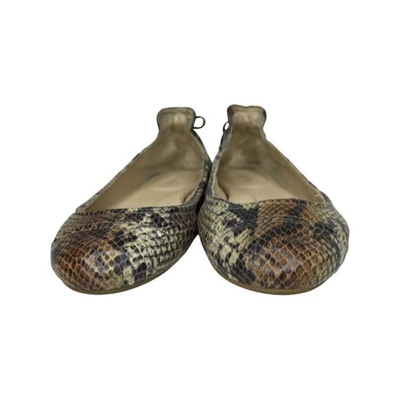 Calvin Klein Priya Faux Snakeskin Leather Flats Size 9.5 - Picture 3 of 12